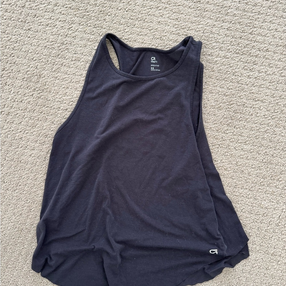 Black Athletic Tank Top